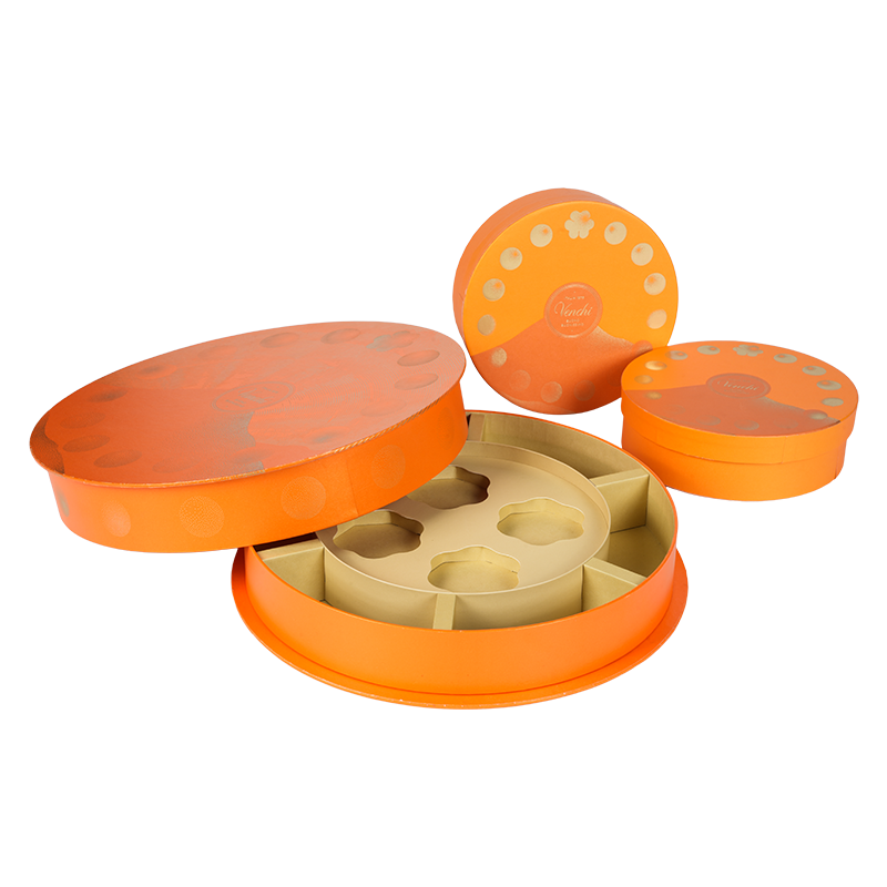 Čvrsta okrugla kutija za slatkiše otporna na vlagu