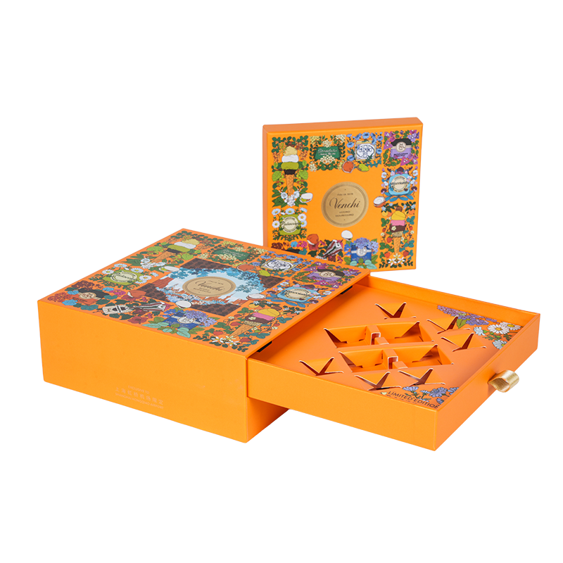 Čvrsta kutija za pakiranje čokolade s dvostrukim vratima