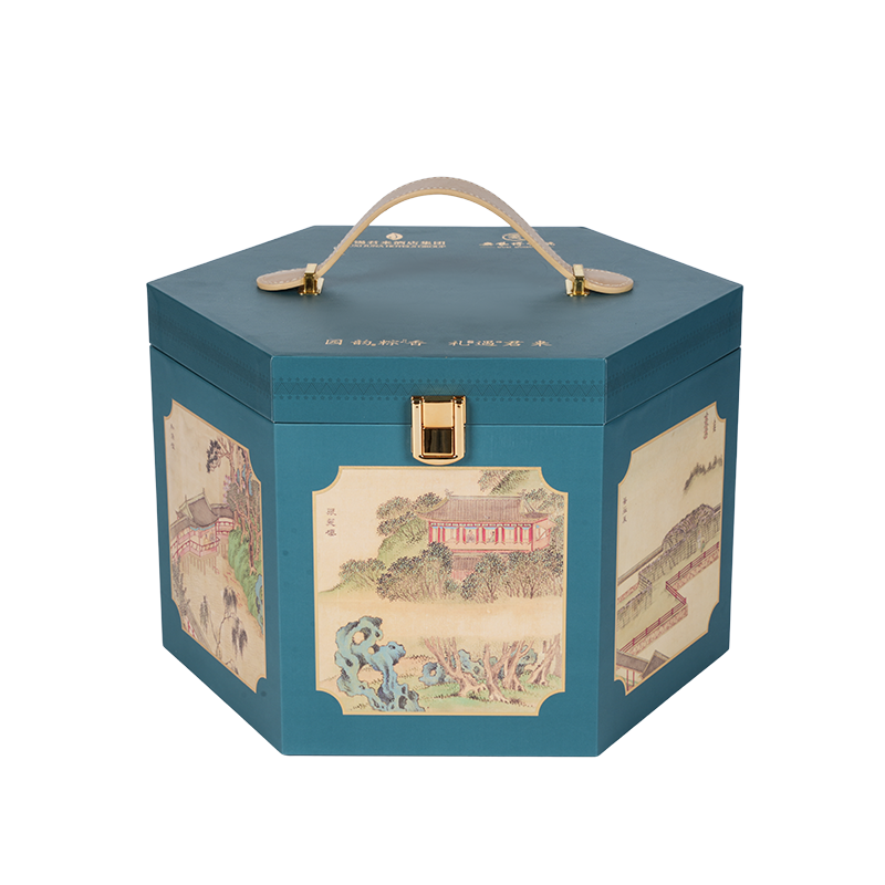 Čvrsta kutija za pakiranje kolača s dvokrilnim vratima