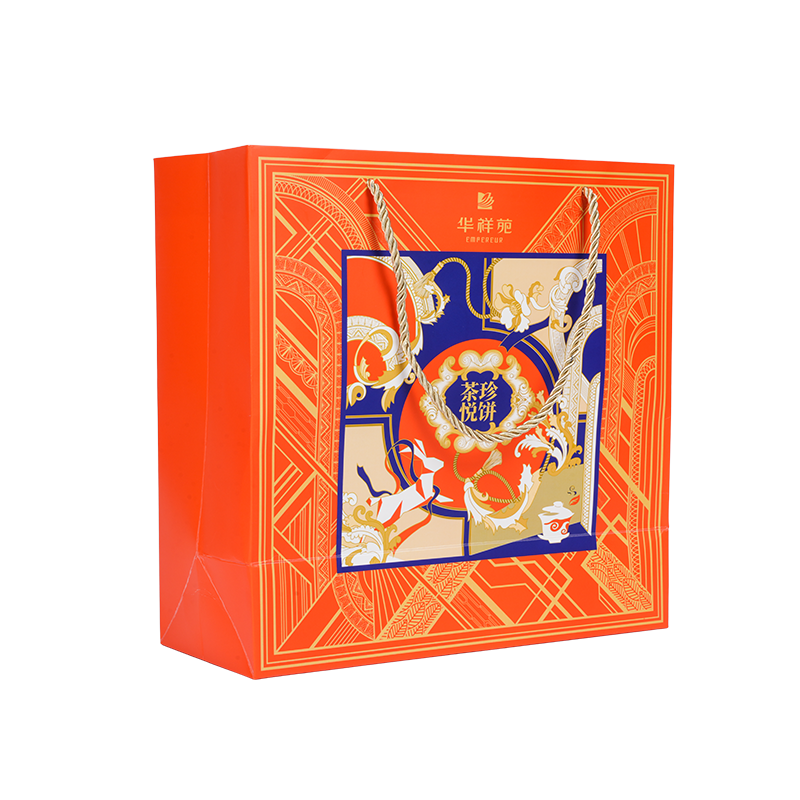 Vodootporna ručka od kraft/bijelog kartona torba za torte