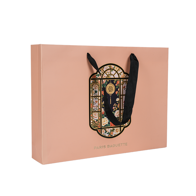 Vodootporna ručka od kraft/bijelog kartona torba za torte