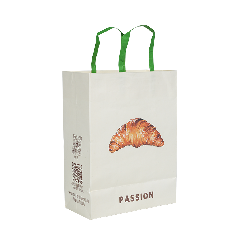 Vodootporna ručka od kraft/bijelog kartona torba za torte