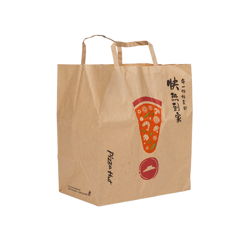 Vodootporna ručka od kraft/bijelog kartona torba za torte