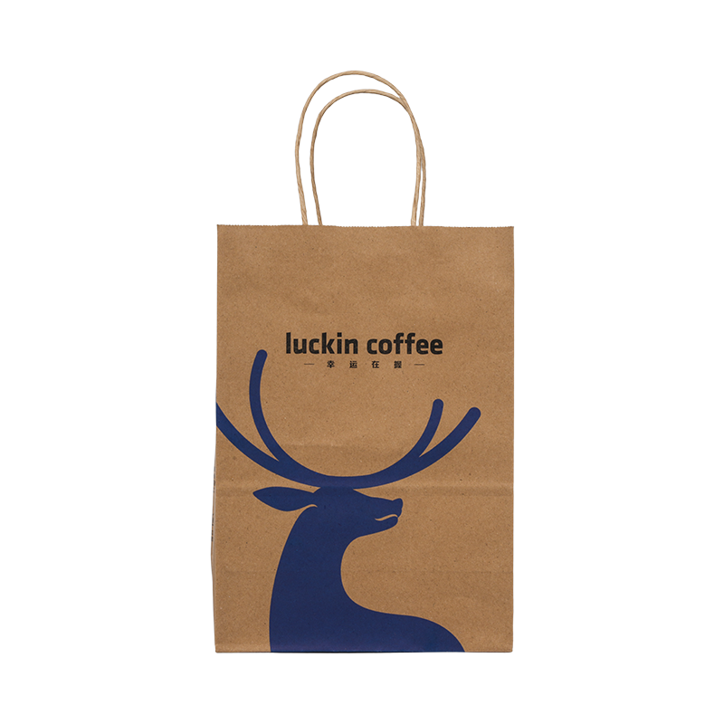 Vrećica za napitak od čaja s kraft papirom u boji za ručno nošenje