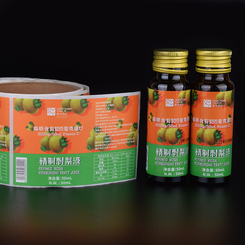 Samoljepljive etikete za dodatke prehrani