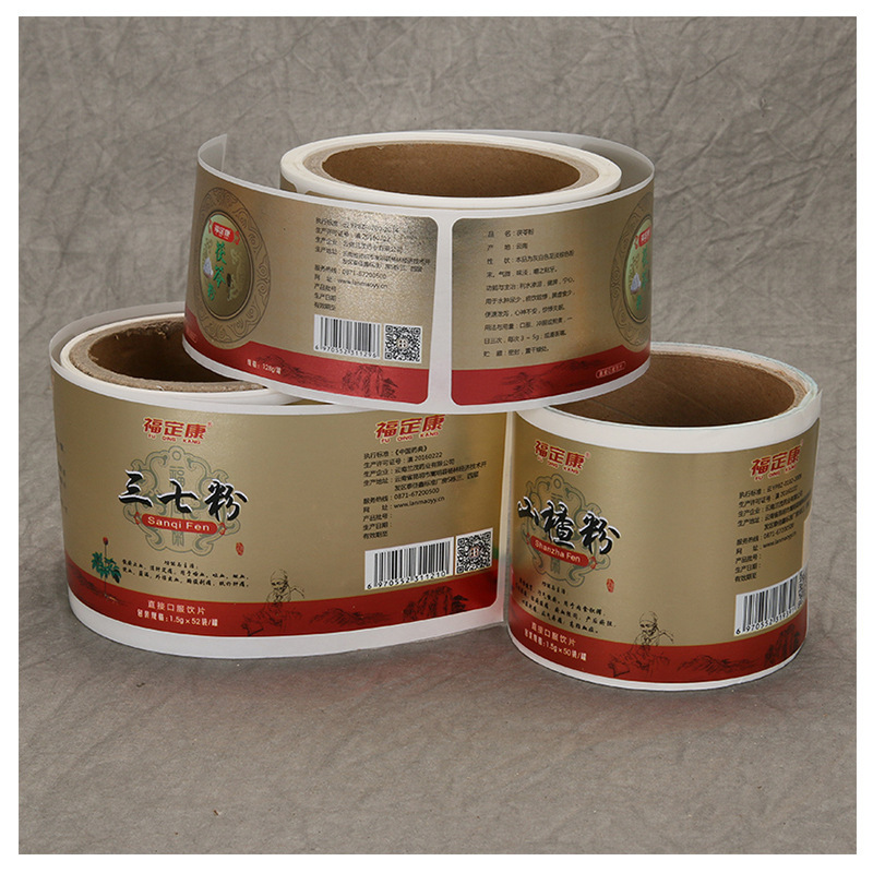 Samoljepljive etikete za dodatke prehrani